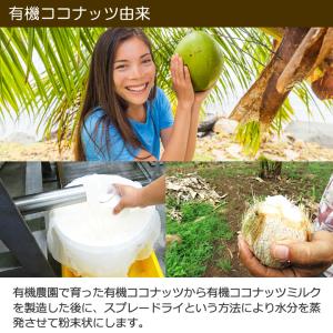 有機JASオーガニック ココナッツミルクパウダ...の詳細画像5