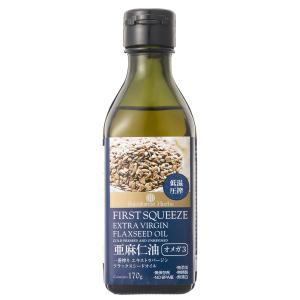 亜麻仁油 エキストラバージン フラックスシードオイル 170...
