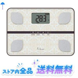 タニタ 体重 体組成計 FS-103 WH 自動認識機能付き ホワイト W29.7xH2.5xD21cm
