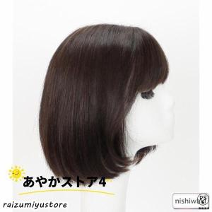 ウィッグ 自然な毛フルウィッグ かつら 人毛 ...の詳細画像5