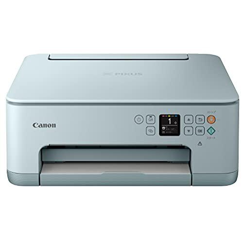 Canon プリンター A4インクジェット複合機 PIXUS TS7530 ブルー 2021年モデル...