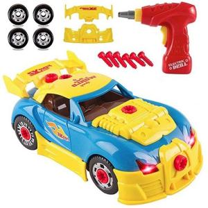 レーシングカー 組み立て DIY おもちゃ 知育玩具 変形 模型 創造力・認知力 誕生日プレゼント ...