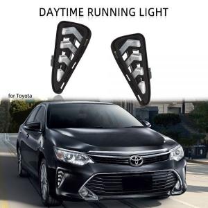 トヨタ（TOYOTA） カムリ AVV50 デイライト LED 防水 ホワイト 車検
