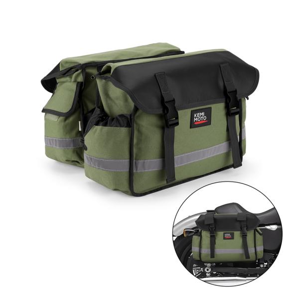 バイク サドルバッグ 左右 2個 サイド バッグ ツール Bmw r1200gs f800gs r1...