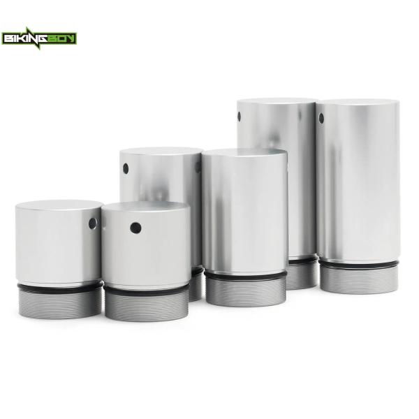 バイク サスペンション フォークジョイント 延長ジョイント エクステンション フォークチューブ カス...