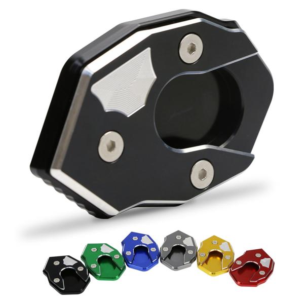 カワサキZ900rs z900のバイク用CNCキックスタンド拡張パッドフットサイド拡大スタンドプレー...