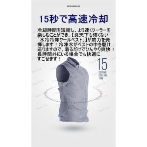 クールベスト 水冷ベスト 冷却クールベスト 水...の詳細画像3