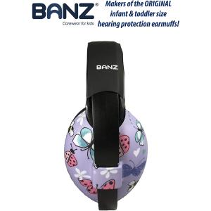 バンズ Banz 防音 イヤーマフ ちょうちょ柄 ベビー(0-2歳)用 バンズ Banz 防音 イヤーマフ ちょうちょ柄 ベビー(0-2歳)用