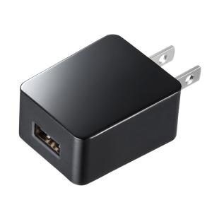 サンワサプライ ACA-IP52BK USB充電器(2A・高耐久タイプ)｜住設と電材の洛電マート Yahoo!店