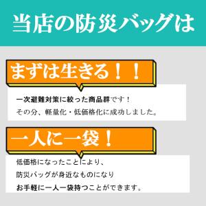 防災バッグ 30点 防災士監修 一次避難用 災...の詳細画像4