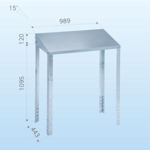 日晴金属 PC-RKJ30 PCキャッチャー 壁面用防雪屋根 (PC-RKG30の後継品