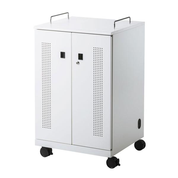 サンワサプライ CAI-CAB104W ノートパソコン収納キャビネット(12台収納) SANWASU...