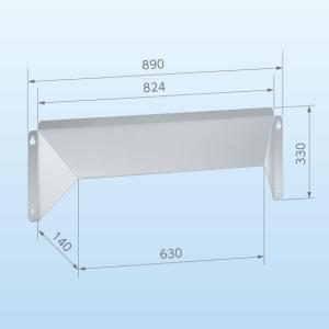 エアコン防雪フード　ダイキンＫＰＳ０９５Ａ４３ ダイキン（DAIKIN） ○ダイキン 部材【KPS095A43】室外機用 防雪フード