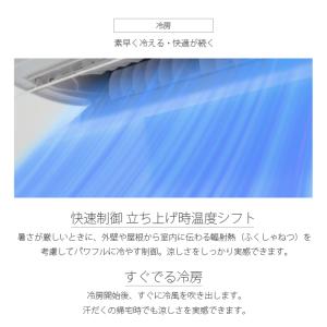 パナソニック CS-225DFL-W ルームエ...の詳細画像5