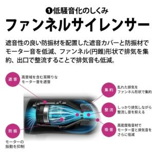 シャープ EC-SR10-W コードレススティ...の詳細画像5