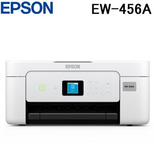 エプソン EW-456A A4カラーインクジェットプリンター複合機 4色インク 無線LAN スマホ対応 コピー機 スキャン 自動両面印刷 (EW-452Aの後継品) EPSON カラリオ｜rakudenmart