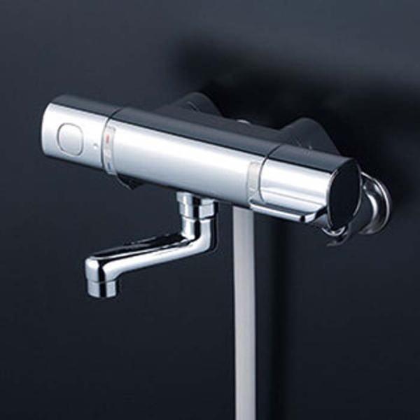 KVK FTB100KR8T サーモスタット式シャワー(80mmパイプ付)(代引不可)