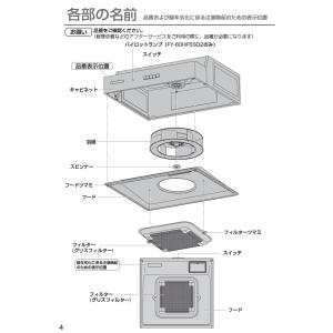 パナソニック FY-60HF5 浅形レンジフー...の詳細画像3
