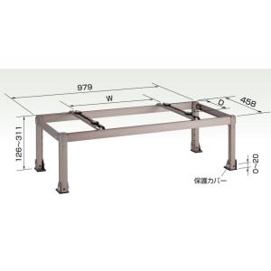 K-KSV335GHB ダイキン専用防振架台 適用機種：ビル用マルチ、設備用