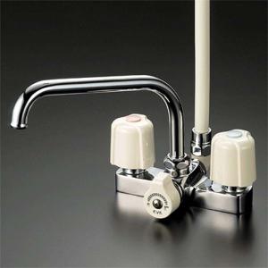 ツーバルブデッキシャワ混合栓【SANEI SK71 LH-13】 SANEI ツーバルブデッキシャワー混合栓 SK71-W-13 : 水彩ねっと - 通販