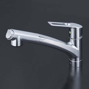 KVK KVK KM5031ZTEC 流し台用シングルレバー式シャワー付混合栓(e