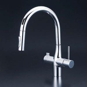 タカギ（takagi） LC122MN-3NT5 蛇口一体型浄水器 LC(メッキ)タッチ