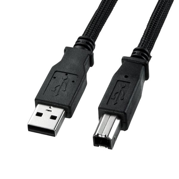 サンワサプライ KU20-NM50K2 ナイロンメッシュUSB2.0ケーブル SANWASUPPLY