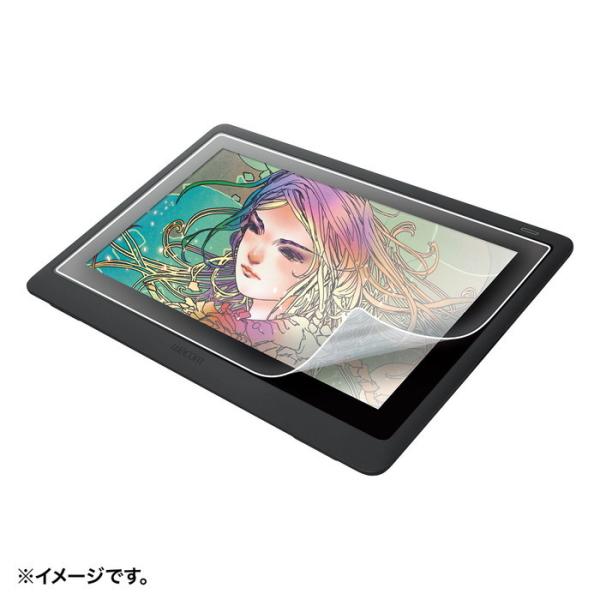 サンワサプライ LCD-WC16P Wacom ペンタブレット Cintiq 16用ペーパーライク反...