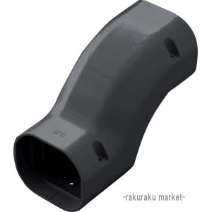 因幡電工 スリムダクトLD 段差継手 LDIF-70-K ブラック (10個セット
