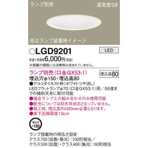 Panasonic（パナソニック） LLD4000LCE1 器具本体別売ランプのみ LED