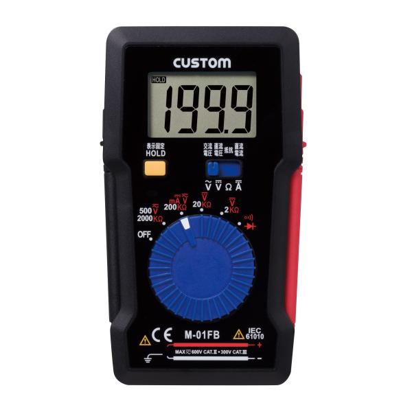 カスタム M-01FB デジタルマルチメータ