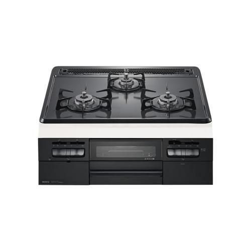 ノーリツ N3WT5RWTQ1-LP ビルトインガスコンロ メタルトップシリーズ 3口コンロ 両面焼...