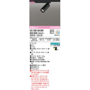 (送料無料) オーデリック OS256591BR スポットライト LED一体型 電球色〜昼光色 Bl...
