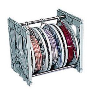 ジェフコム デンサン 電設作業工具 プラマジックリール アンダーロール小（3連） PM-SU3