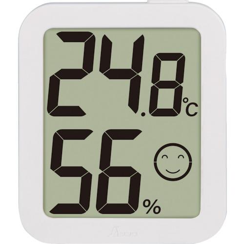 シンワ測定 73247 デジタル温湿度計 環境チェッカー ホワイト SHINWA