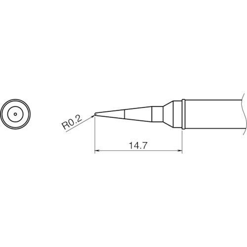 白光 T3101IL こて先/IL型 HAKKO