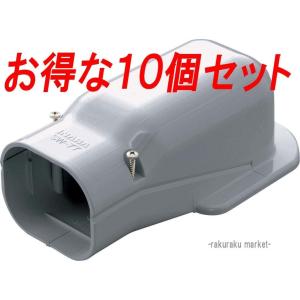 因幡電工 SW-77-I ウォールコーナー 壁面取り出し アイボリー 10個