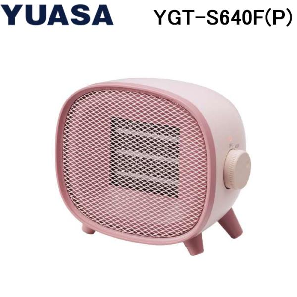 ユアサプライムス YGT-S640F-P コンパクトセラミックヒーター ピンク YUASAPRIMU...