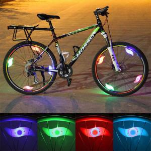 自転車ライト ホイールライト LEDライト 風車...の商品画像