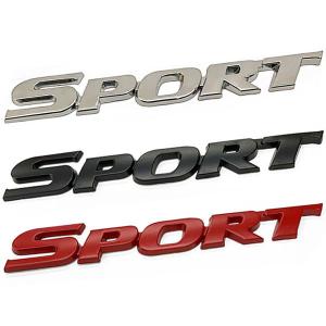Sport プレート エンブレム ステッカー カスタム ラベル ドレスアップ カー用品 ポイント消化 送料無料 Bタイプ