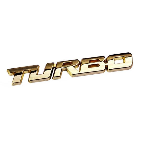 TURBO プレート エンブレム ステッカー カスタム ラベル ドレスアップ カー用品 ポイント消化...