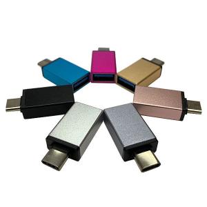 USB メス to type-c 変換アダプター 充電 コネクタ アンドロイド スマホ アダプタ Type-A to Tyape-c ポイント消化 送料無料