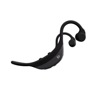 ワイヤレス骨伝導イヤホン ヘッドセットタイプ FIT BT-1 ブラック ／  ブルートゥース 音楽 ワイヤレスタイプ アウトドア クリスマス