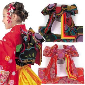 七五三 結び帯 金襴生地の作り帯 7歳用(大寸)、5歳用(中寸)、3歳用(小
