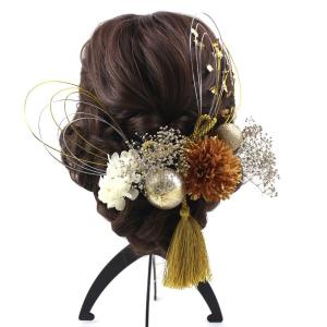 髪飾り 成人式 結婚式 和装 プリザーブドフラワー 12点セット ヘアアクセサリー ヘッドドレス 水引