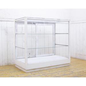 ビンテージ○ミラー付きガラスケース○250626j1-bxsショーケース雑貨