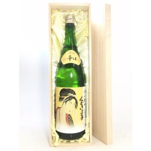 くどき上手 辛口純米吟醸 1800ml 桐箱入り｜rakuiti-sake