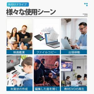 CD DVD ドライブ 外付け 光学式 Mac...の詳細画像4
