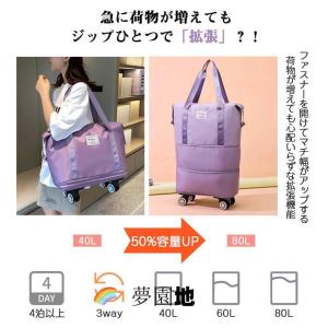 ボストンバッグ 旅行バッグ 軽量 レディース ...の詳細画像1