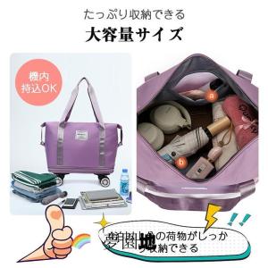 ボストンバッグ 旅行バッグ 軽量 レディース ...の詳細画像3